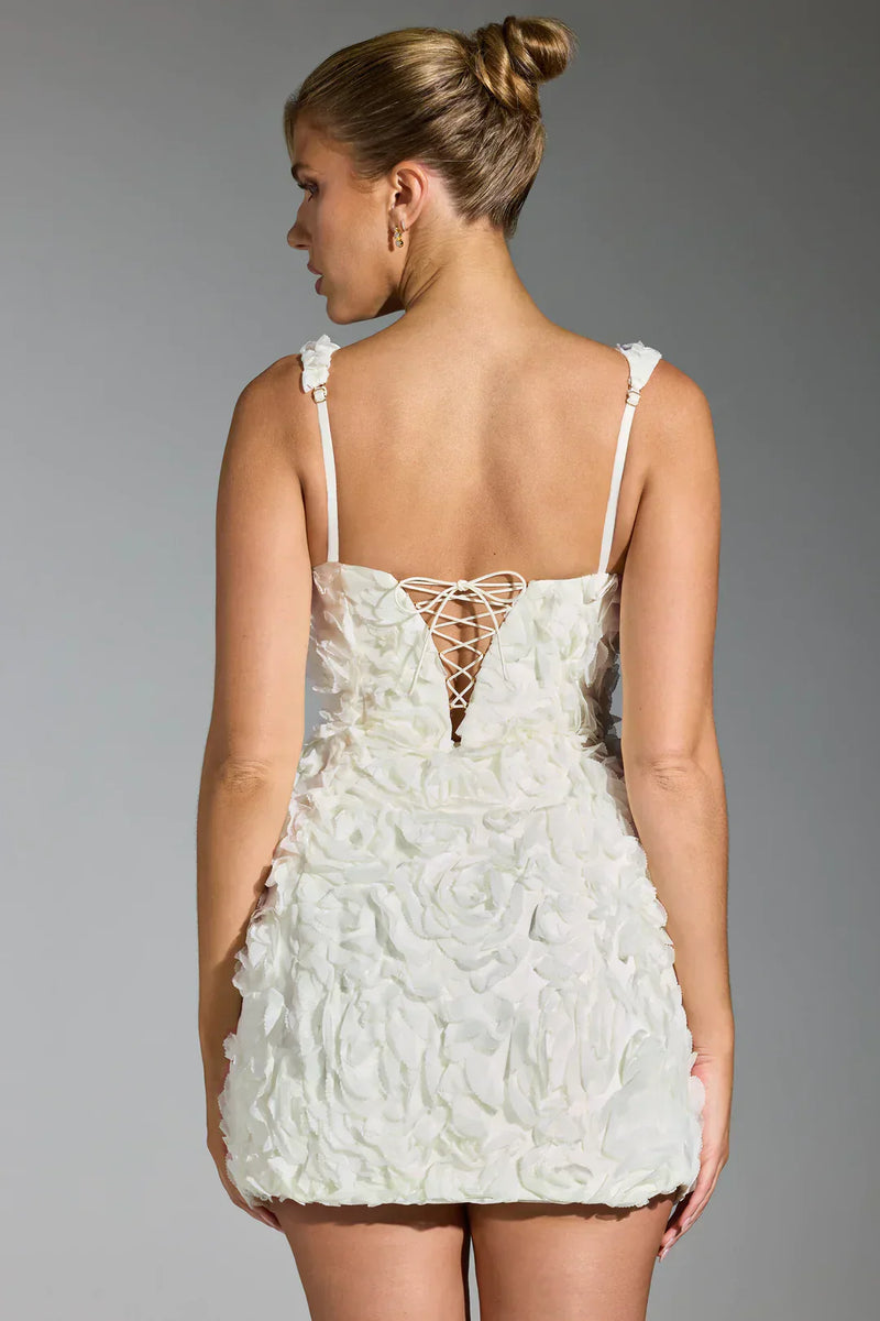 Floral Corset Mini Dress - Fleur