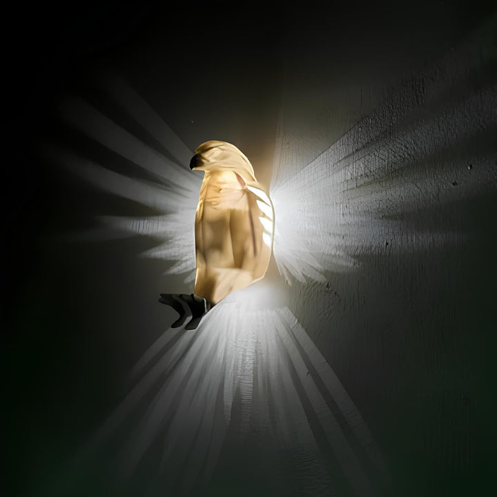 Beleuchtete Flügel Wandleuchte - LumaWings