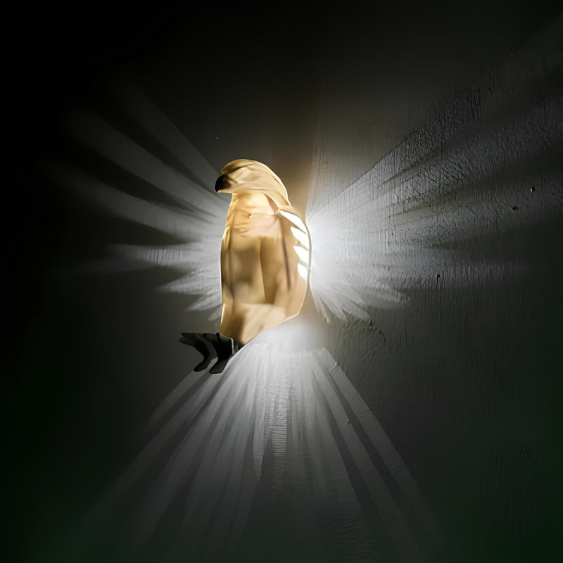 Beleuchtete Flügel Wandleuchte - LumaWings