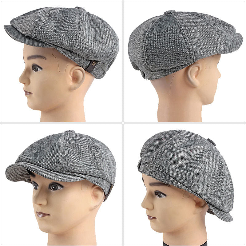 Luftige Retro-Herrenkappe für Frühling und Sommer – Alfie