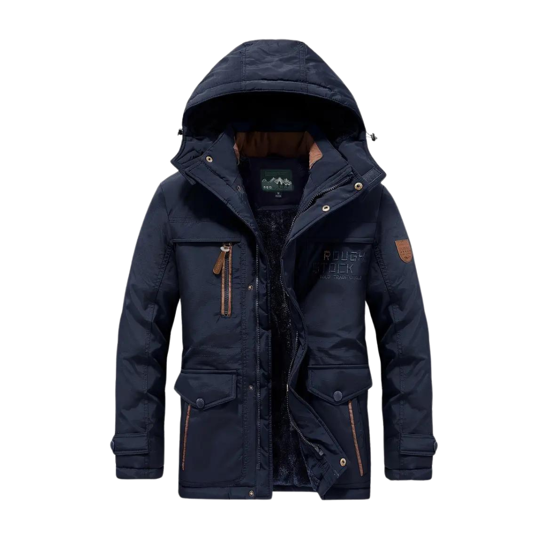 Herren Outdoorjacke gefüttert | Wasserdicht & winddicht – Kaspar