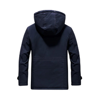 Herren Outdoorjacke gefüttert | Wasserdicht & winddicht – Kaspar