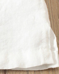 Classic solid color T-shirt with short sleeves and round neckline - Emma