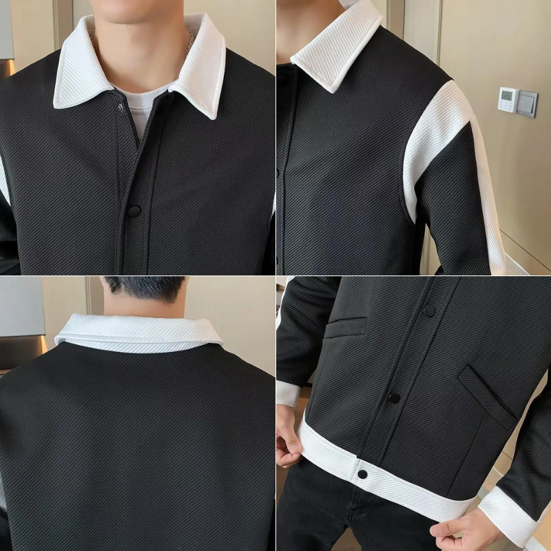 Patchwork Jacke für Herren – Alessandro