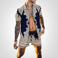 Zweiteiliges Herren Set mit Print – Ruben