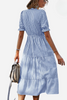 Gestreiftes Sommer-Midikleid – Amira