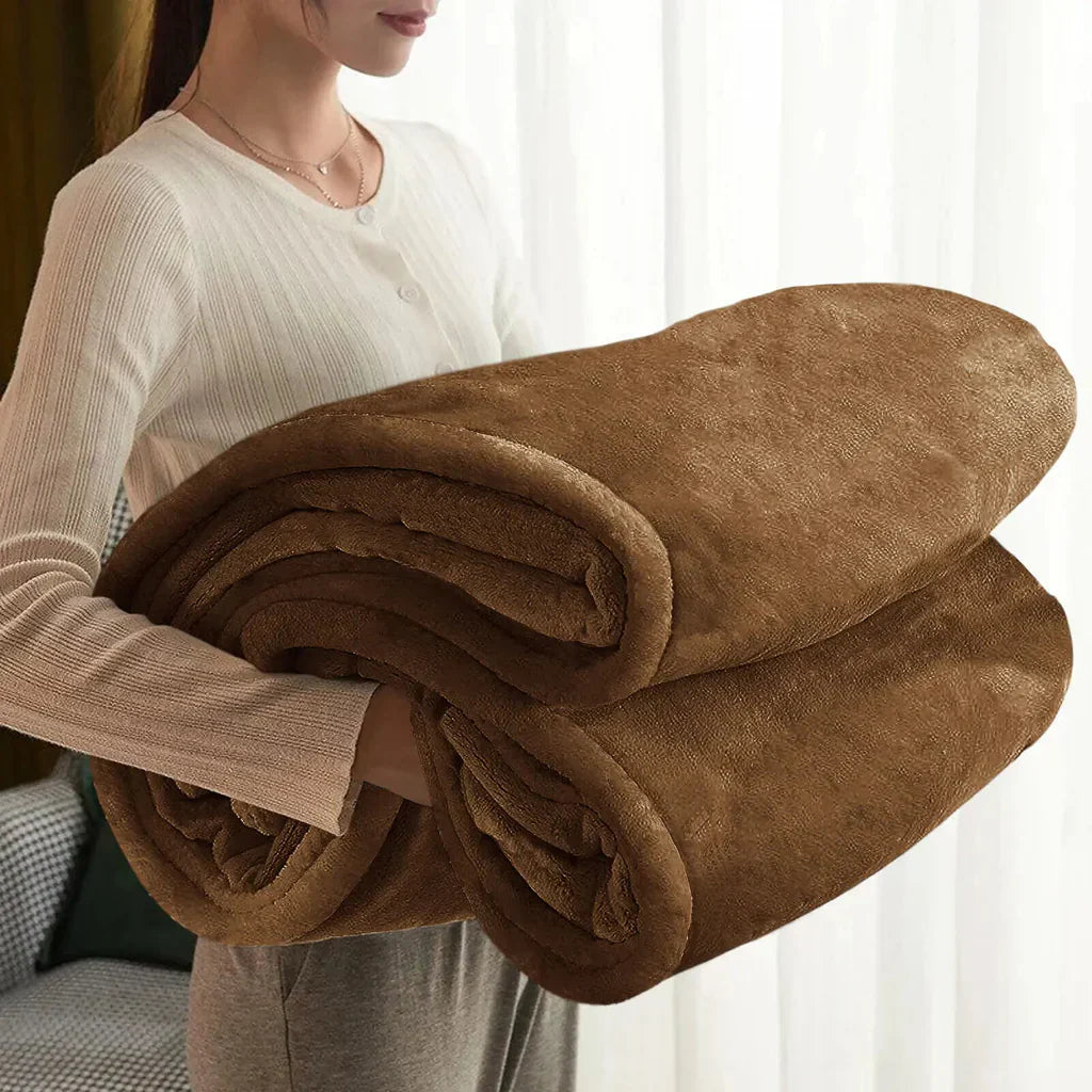 All-Season Dicke Fleece Decke - CozySeasons