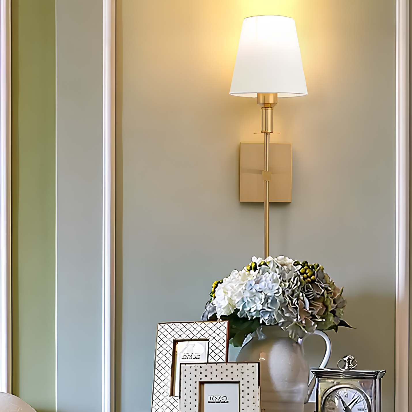 Drahtlose Luxus Wandleuchte - LumaElegance