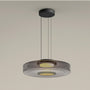 Moderne Glas-Hängeleuchte im Bauhaus-Stil - AuroraSphere