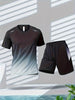 Atmungsaktives Sport-Set für Herren mit T-Shirt und Shorts - PowerMove