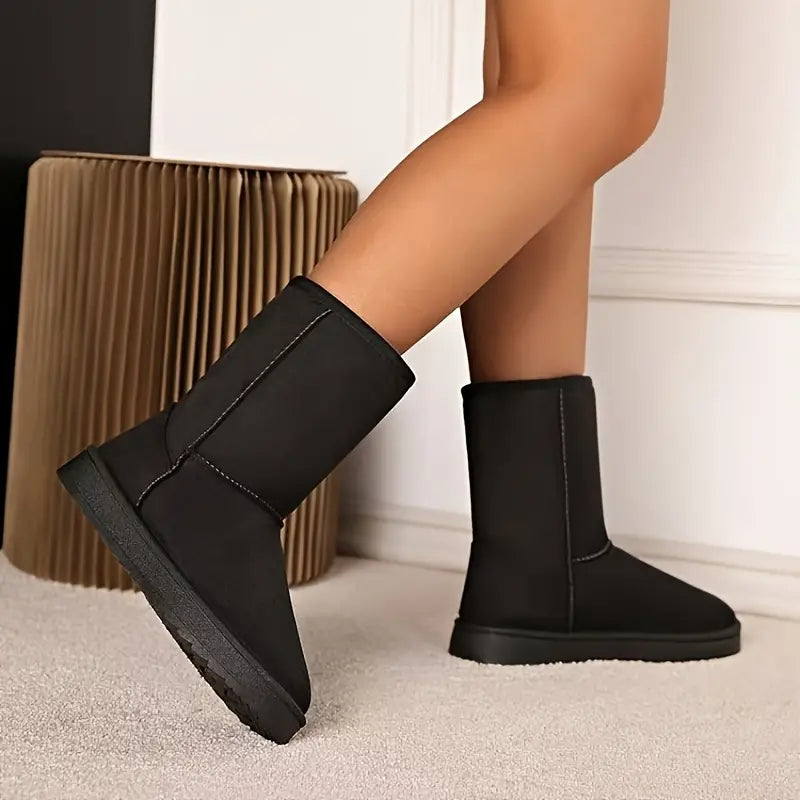 Warme Slip-On Boots mit Fleece-Futter – Aria