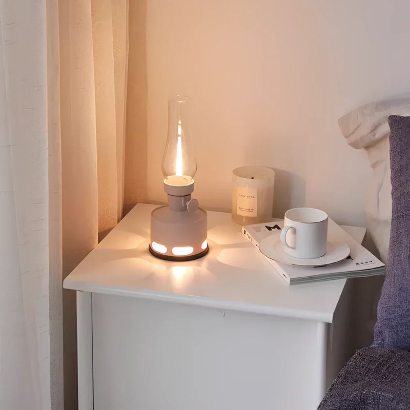 Wiederaufladbare Vintage LED Laterne - LumaLantern