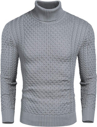 Casual Knitted Men's Turtleneck - Sander