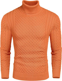 Casual Knitted Men's Turtleneck - Sander
