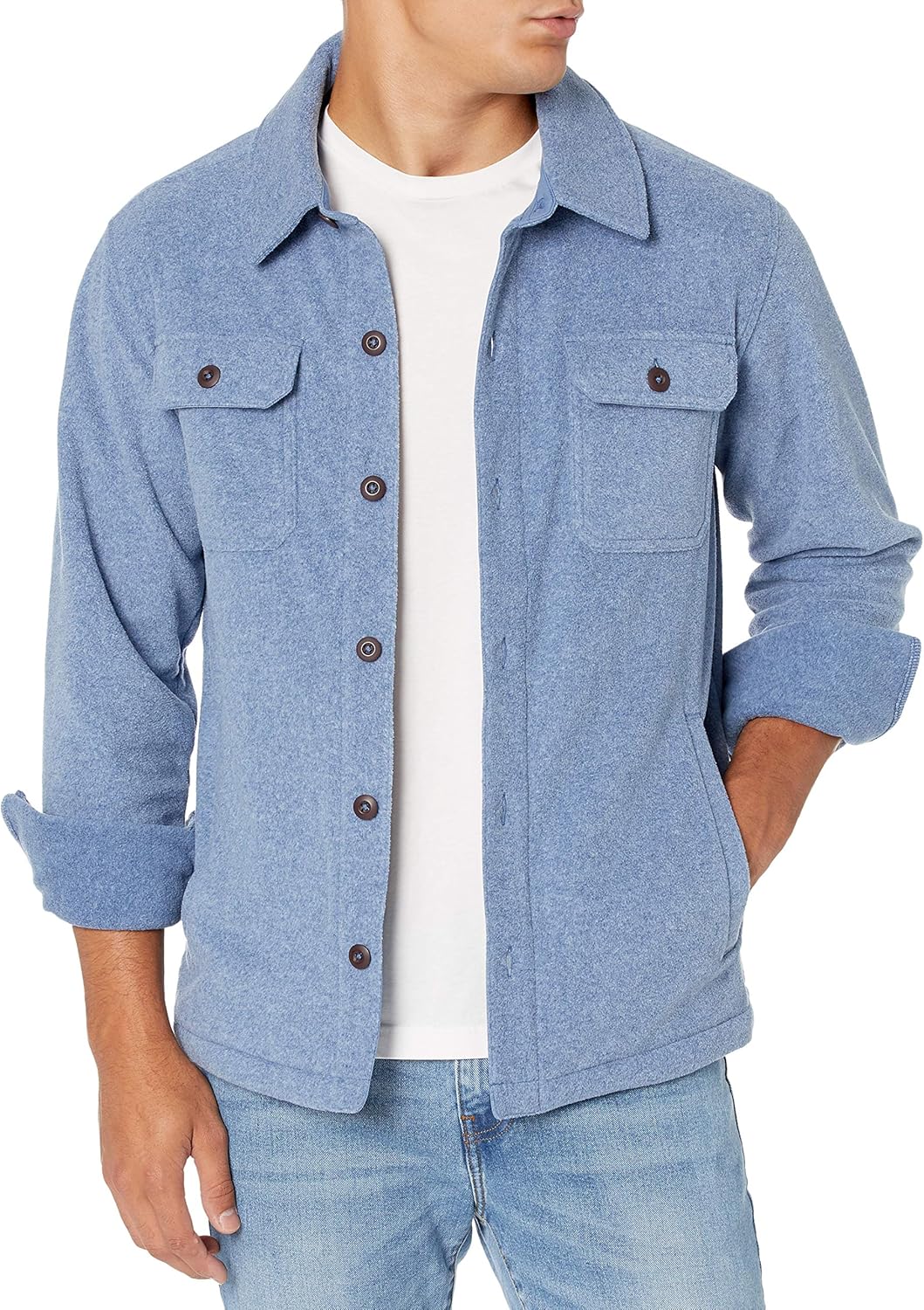Comfortable Men's Fleece Shirt - Max