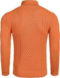Casual Knitted Men's Turtleneck - Sander