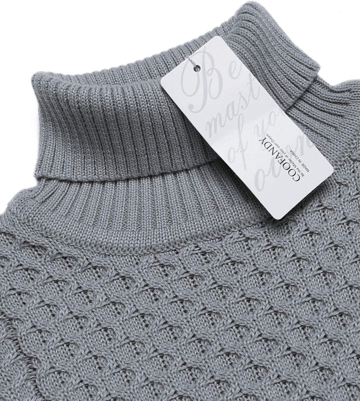 Casual Knitted Men's Turtleneck - Sander