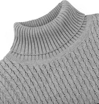 Casual Knitted Men's Turtleneck - Sander