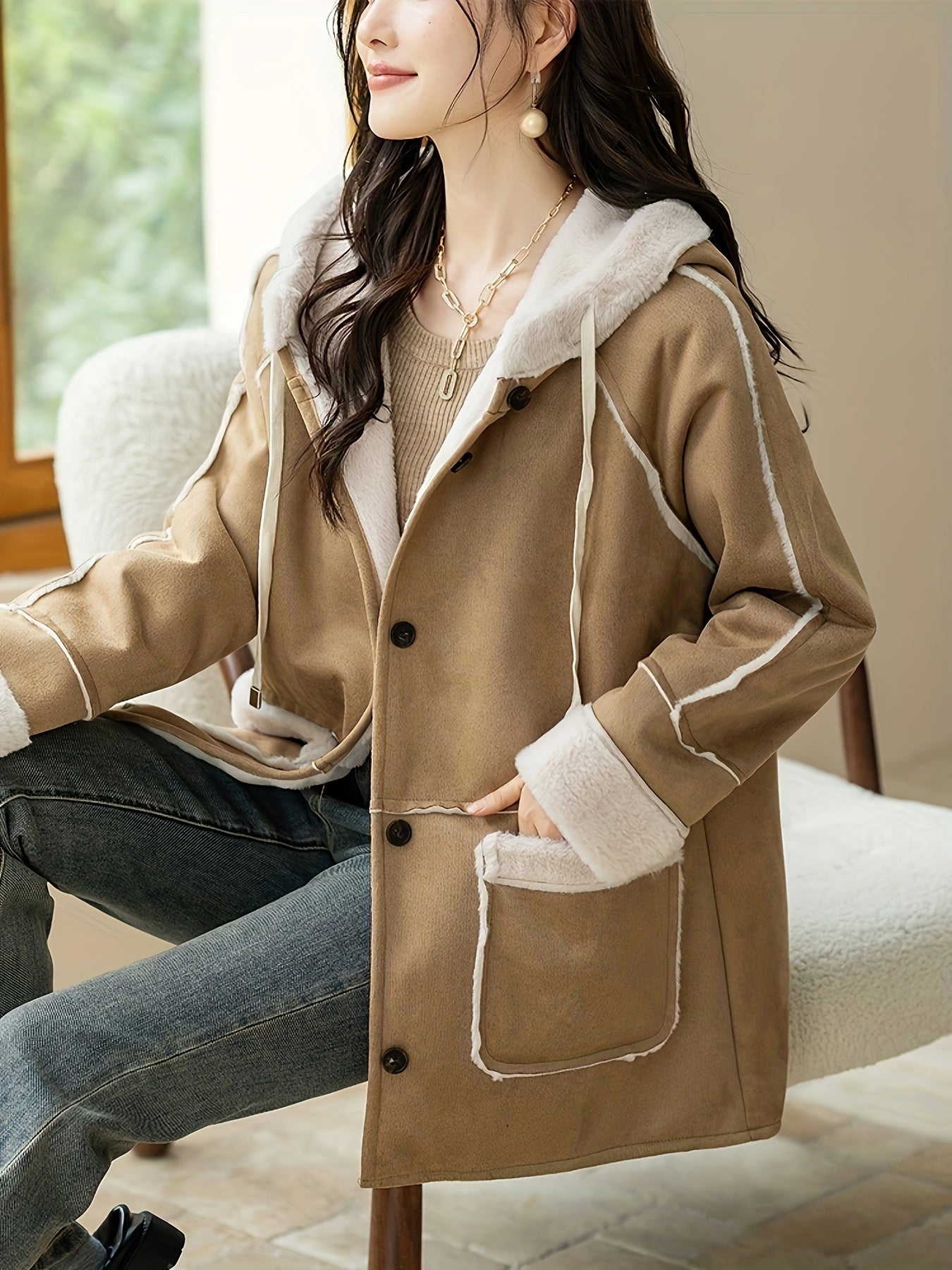Damen Kapuzenjacke für Frühling & Herbst – Yara