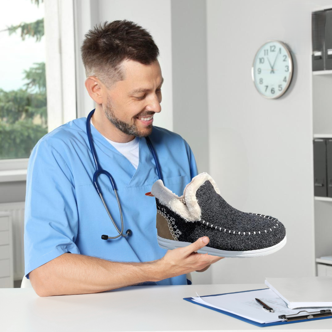 Damen Komfortschuhe mit Plüschfutter – Valeria
