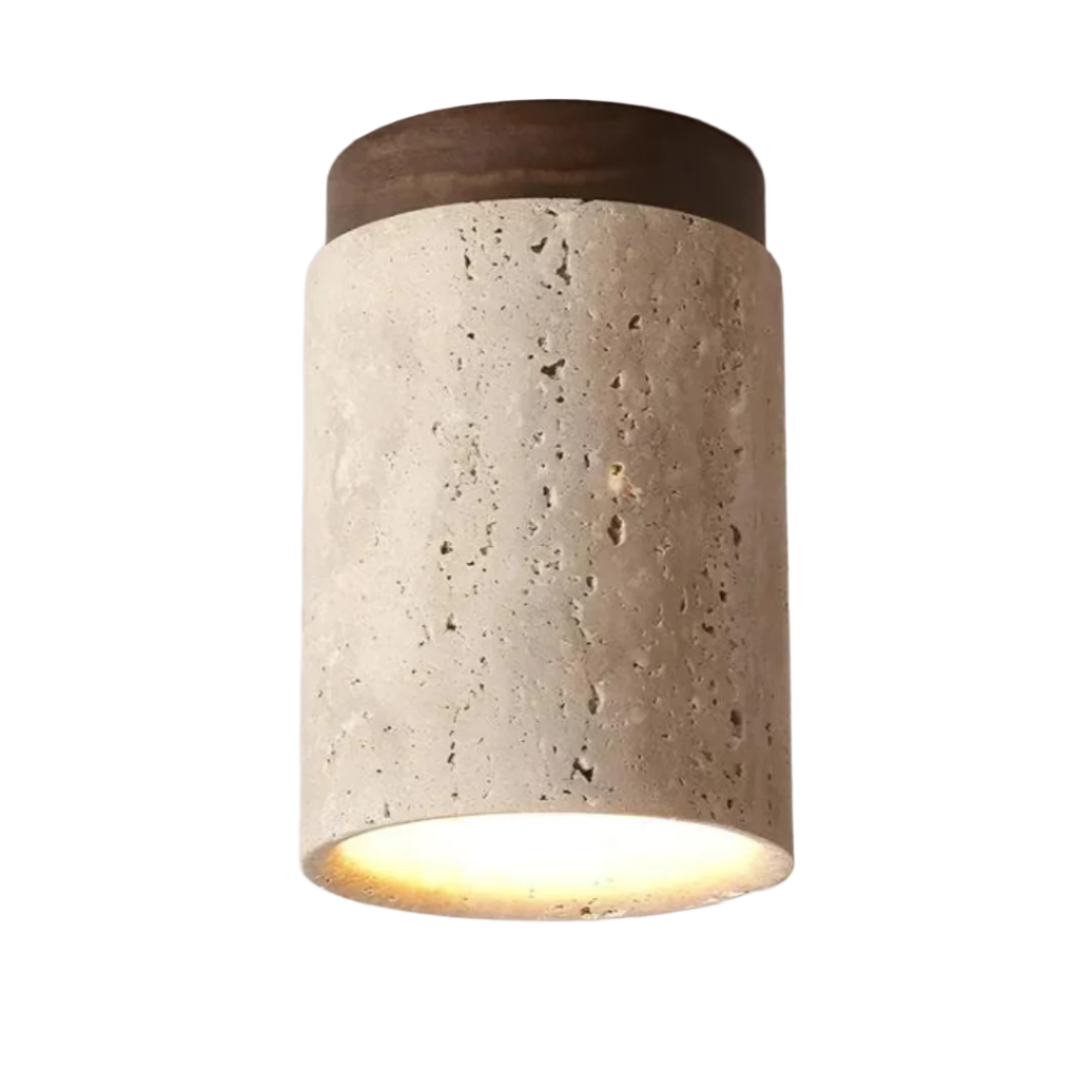 Trendy Runde Japanische Stil Deckenlampe - ZenLight