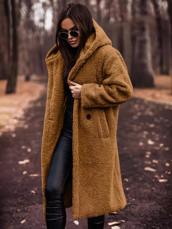Damen Trenchcoat mit Gürtel & Doppelknopfleiste – Clara