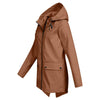 Trendige Damen Regenjacke mit Kapuze - Liora