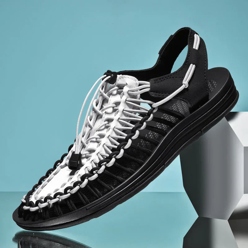 Stylische Herren Mesh Sandalen - Renzo