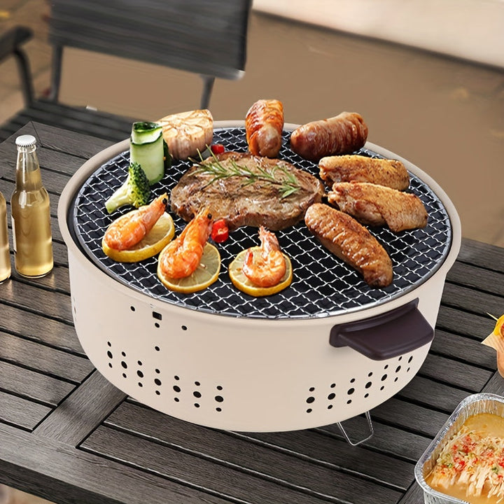 Smoke-Free Portable Electric Grill - SmokeLessGrill