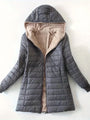 Fleece gefütterte Damenjacke mit Reißverschluss - Eliza