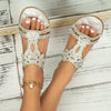 Böhmische Strandsandalen mit elastischem Band – Naima