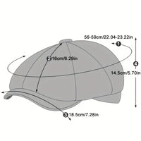 Luftige Retro-Herrenkappe für Frühling und Sommer – Alfie