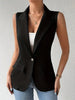 Trendige Ärmellose Blazer mit Knopfdetails - Yara