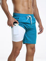 Schnelltrocknende Herren Bade-Shorts mit Stretch & Handytasche – Jonas