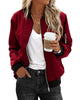 Modische Streetwear-Bomberjacke – Daniela