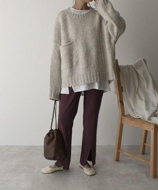 Oversize Strickpullover - AutumnComfort