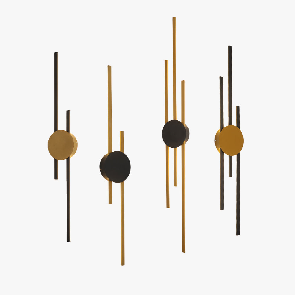 Moderne Industrielle LED-Wandlampe - LumoGlow