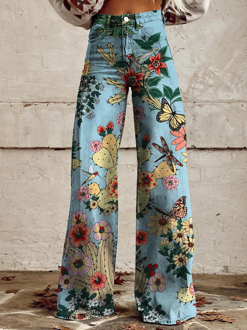 Luftige lange Damenhose – Lina