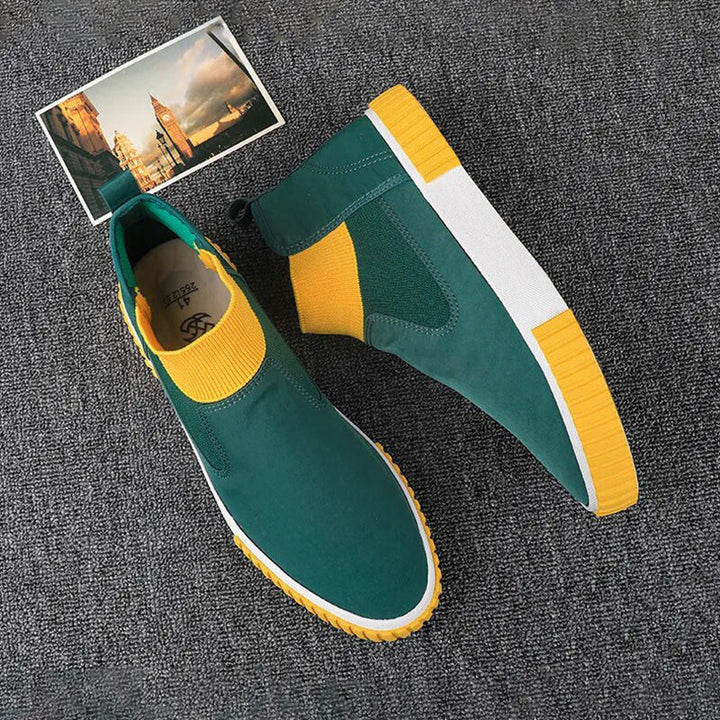 Herren Canvas-Sneaker mit High-Top-Design – Lennard