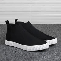 Herren Canvas-Sneaker mit High-Top-Design – Lennard