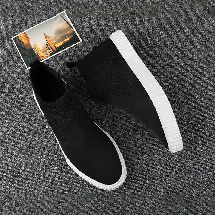 Herren Canvas-Sneaker mit High-Top-Design – Lennard