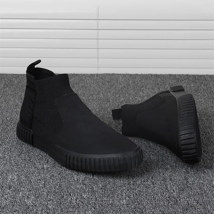 Herren Canvas-Sneaker mit High-Top-Design – Lennard