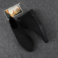 Herren Canvas-Sneaker mit High-Top-Design – Lennard