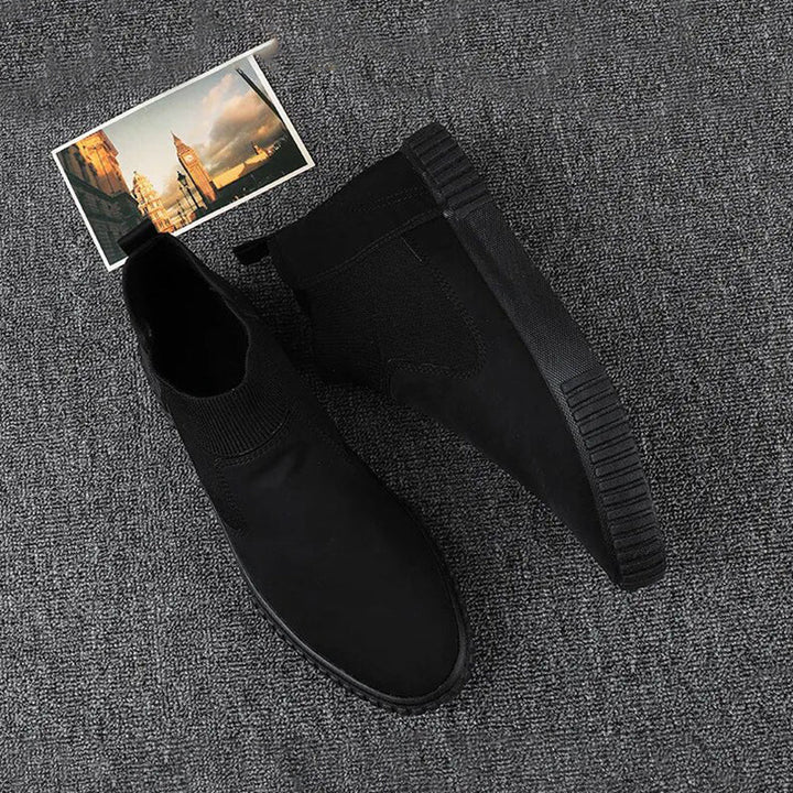 Herren Canvas-Sneaker mit High-Top-Design – Lennard