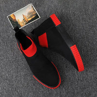 Herren Canvas-Sneaker mit High-Top-Design – Lennard