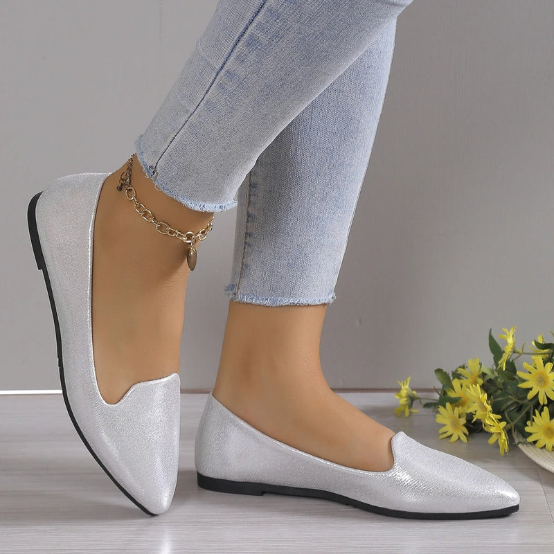 Elegant Spitze Ballerinas mit Stretch - Vivienne