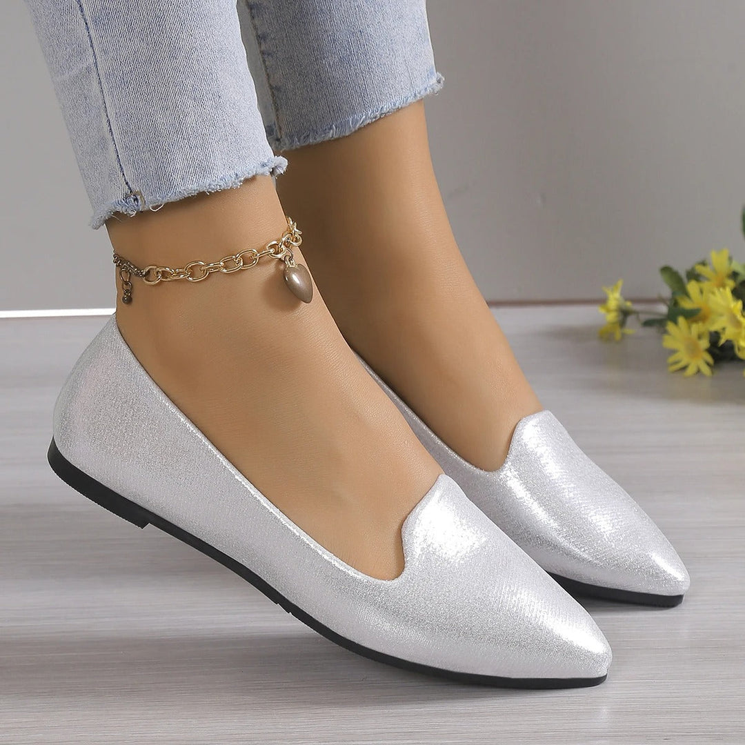 Elegant Spitze Ballerinas mit Stretch - Vivienne