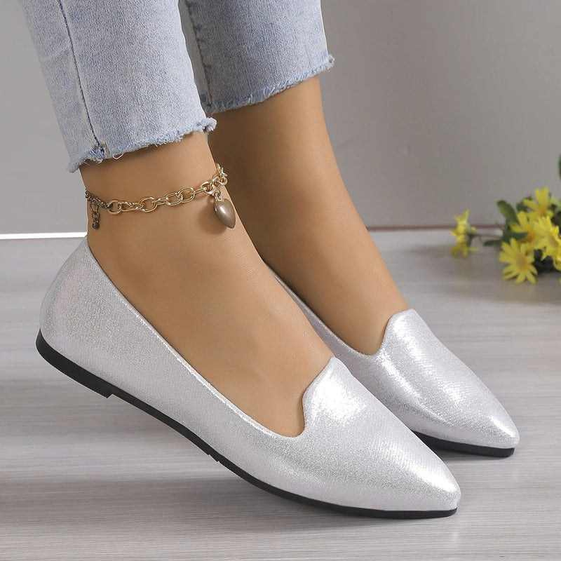 Elegant Spitze Ballerinas mit Stretch - Vivienne