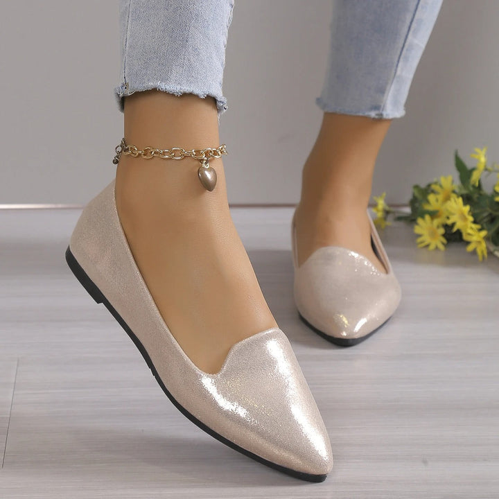 Elegant Spitze Ballerinas mit Stretch - Vivienne