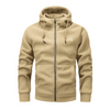 Herren Fleecejacke mit Kapuze & Reißverschluss – Sören
